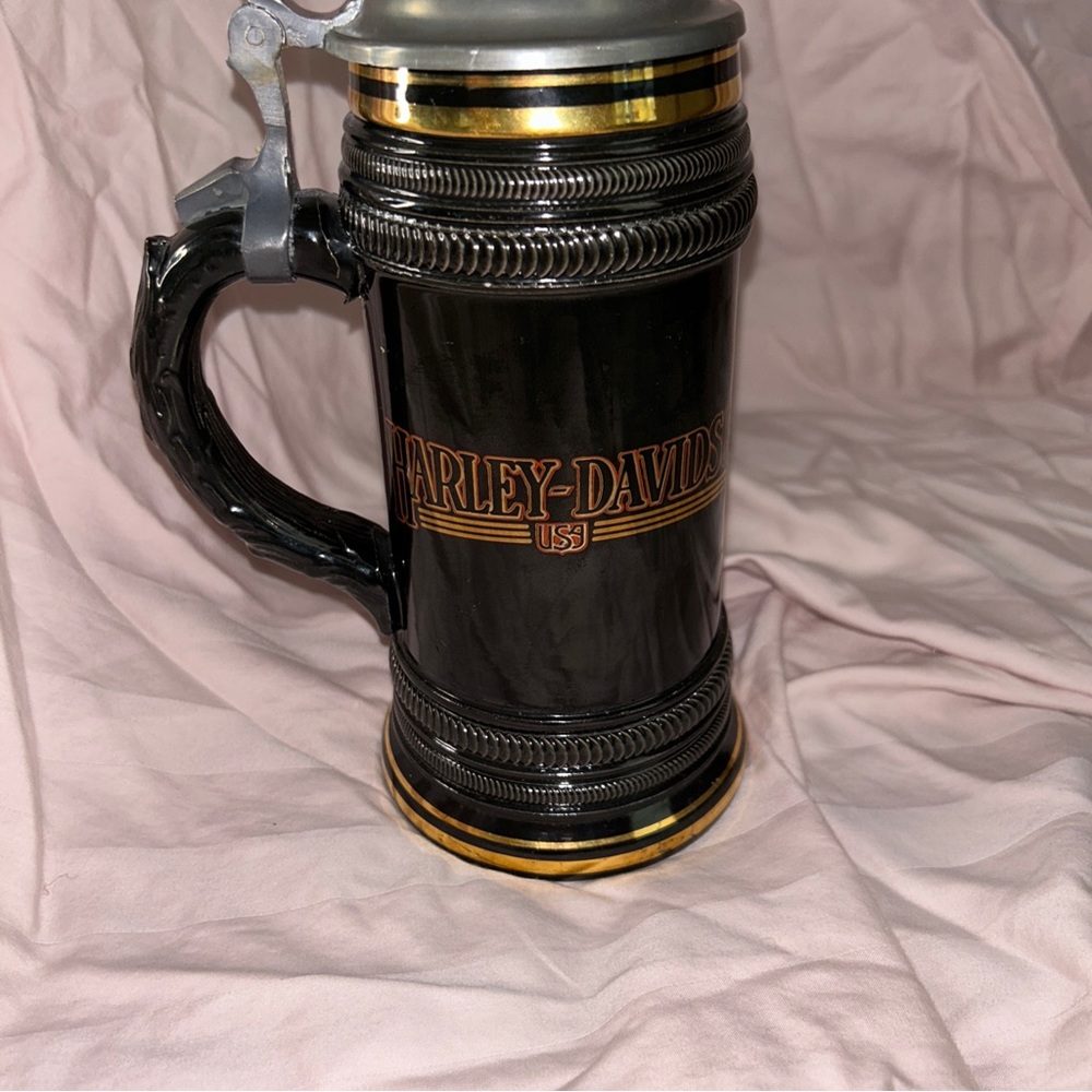 Vintage Harley Davidson Beer Stu/Mug